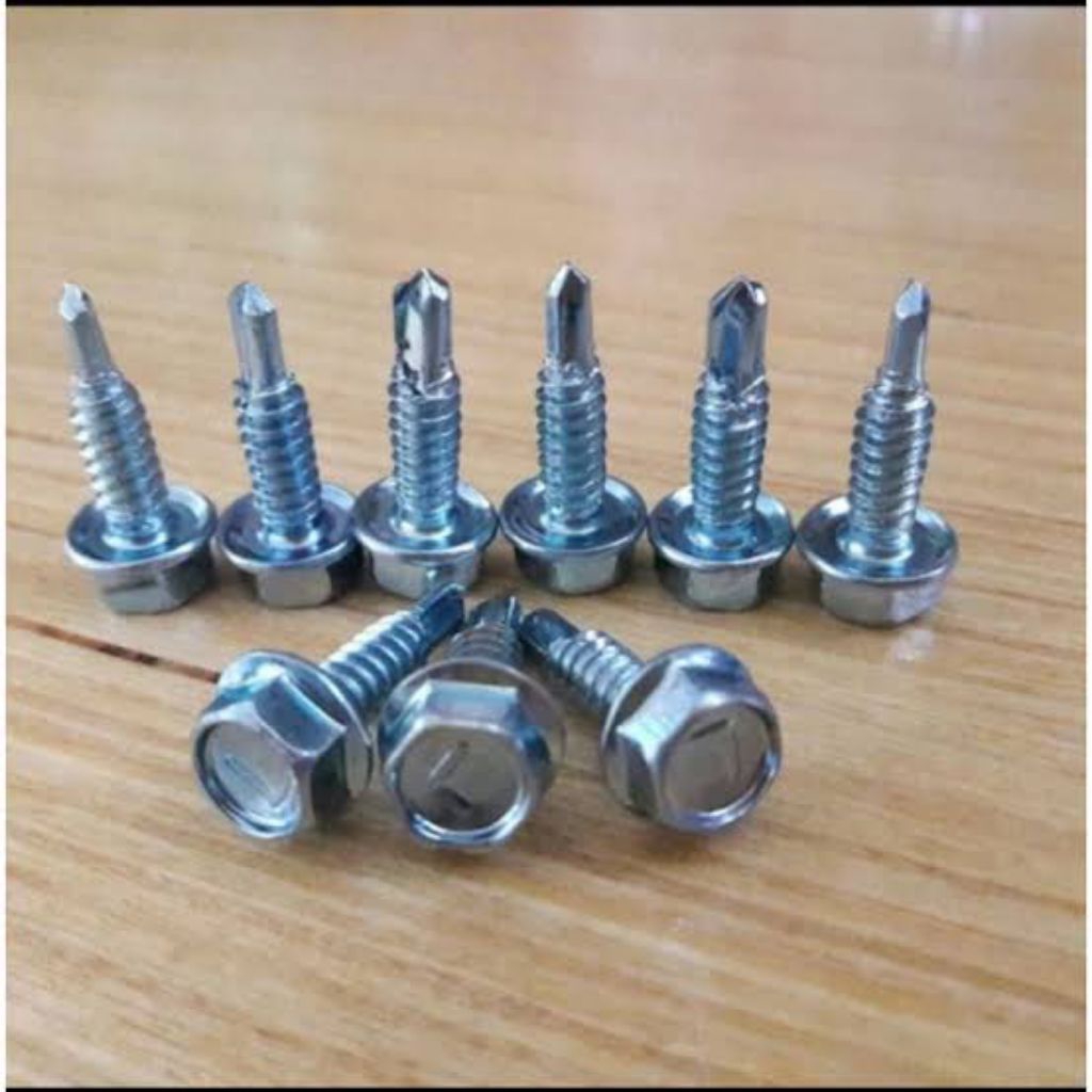 160. Paku Sekrup Baja Ringan