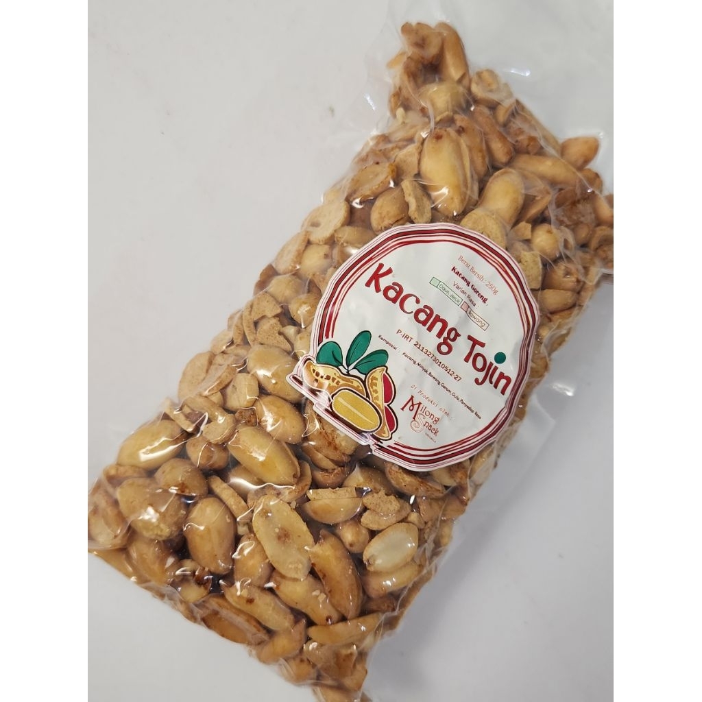 

Kacang Tojin Bawang Putih Kemasan Vacuum 250g