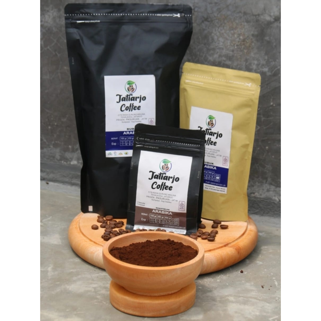 

BUBUK KOPI ARABIKA MURNI TANPA AMPAS PREMIUM ORIGINAL GUNUNG ARJUNA