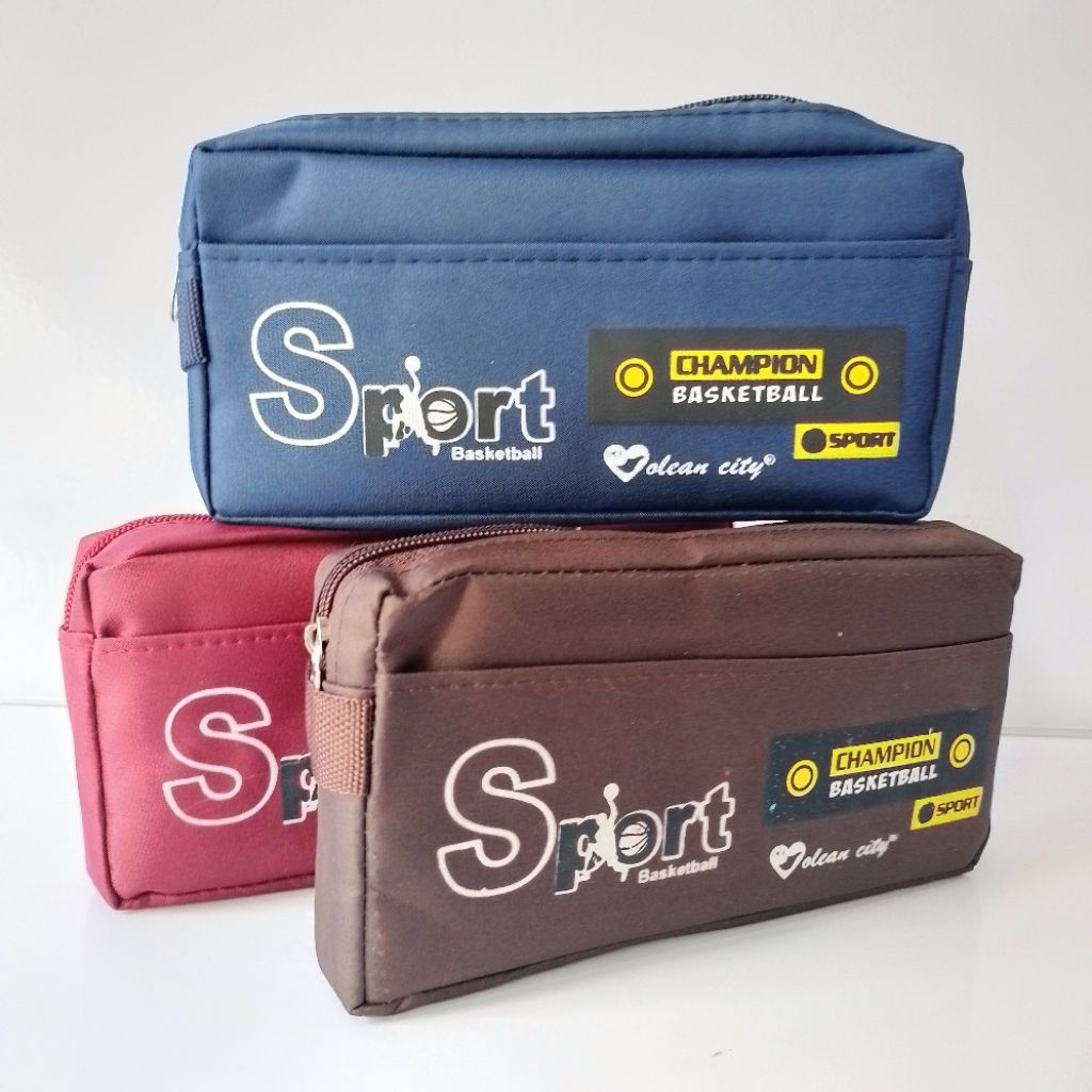 

Tempat Pensil Kain Resleting Pencil Case OCP-076 ( Pcs ) [ Original ]