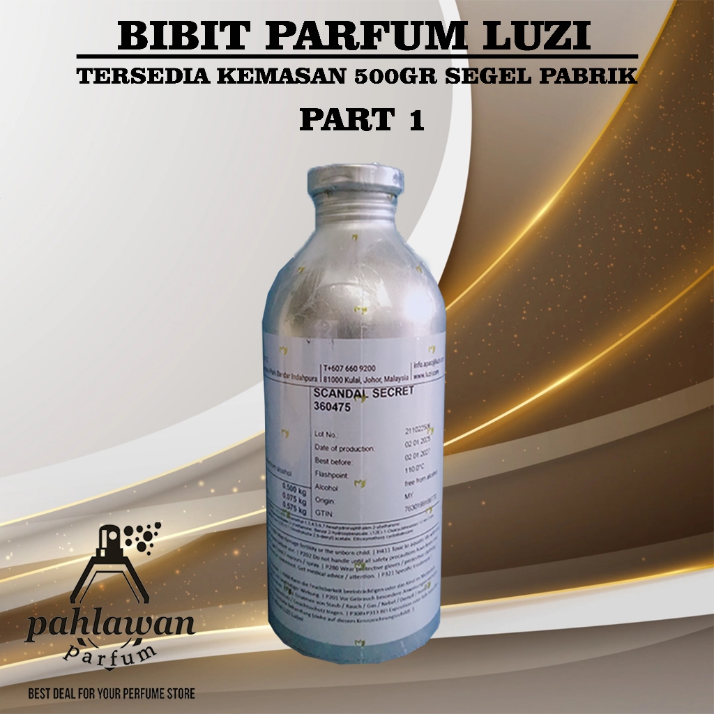BIBIT PARFUM 1KG & 500GR SEGEL PABRIK ( BY LUZI ) PART 1