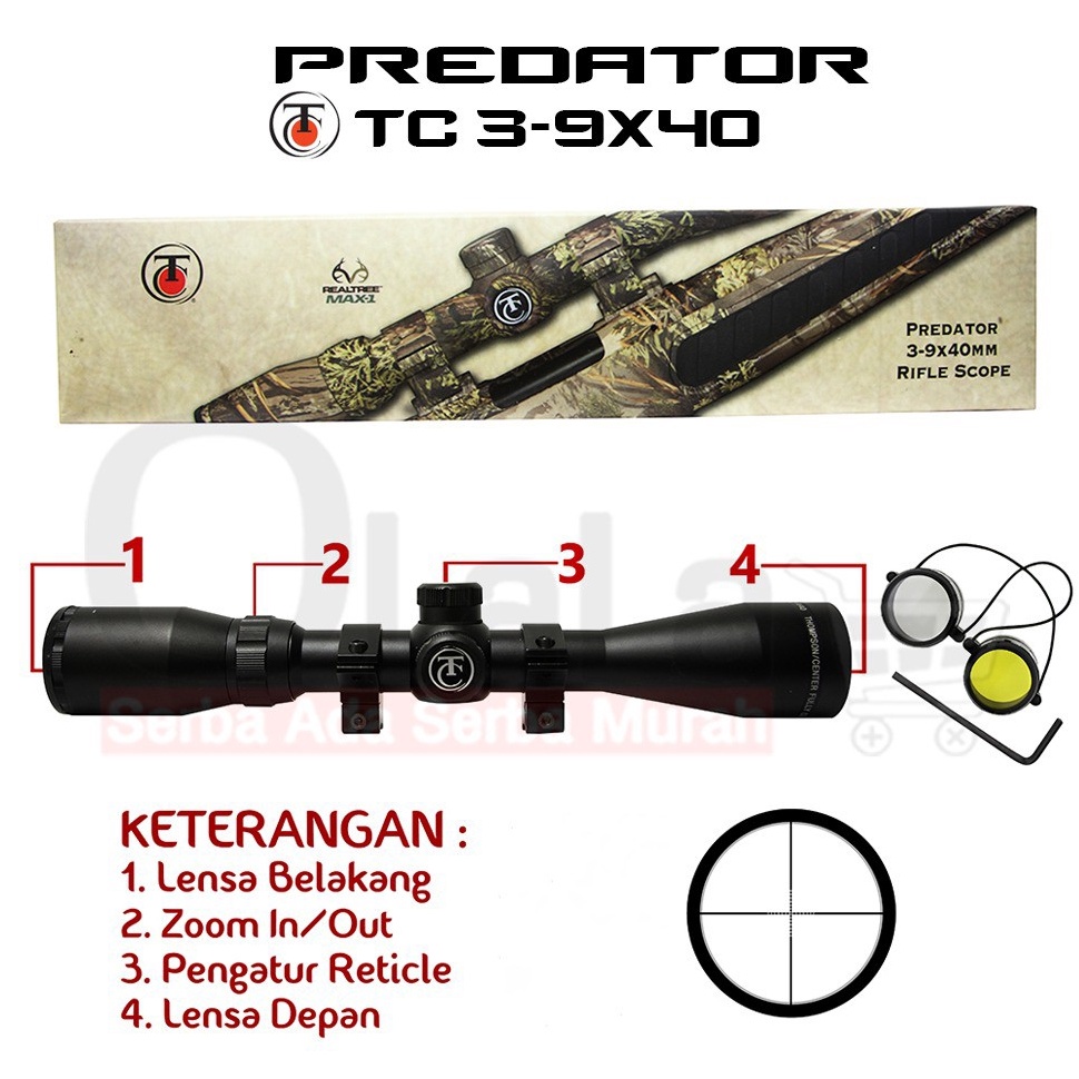 KODE K3K TELESKOP PREDATOR TC 39X4