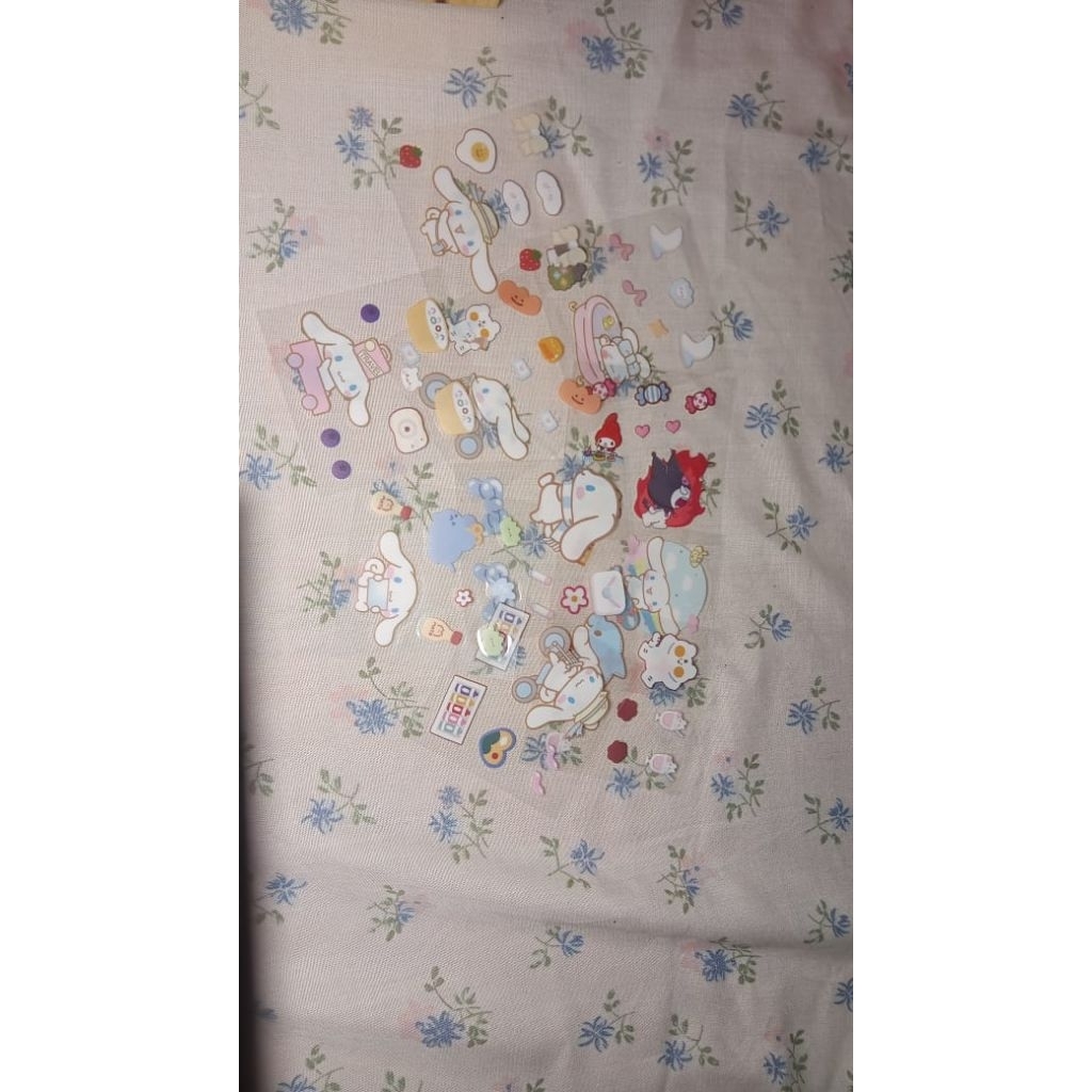 

stiker sanrio murah journaling decor sticker set 10 lembar