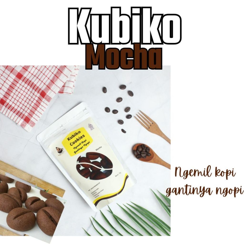 

Kubiko Mocha D'RICK cookies camilan sehat Ngemil kopi gantinya Ngopi