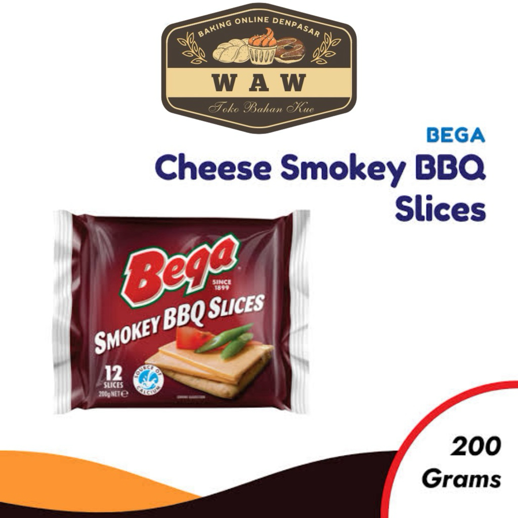 

Bega Cheese Slice Smokey BBQ 200 Gram