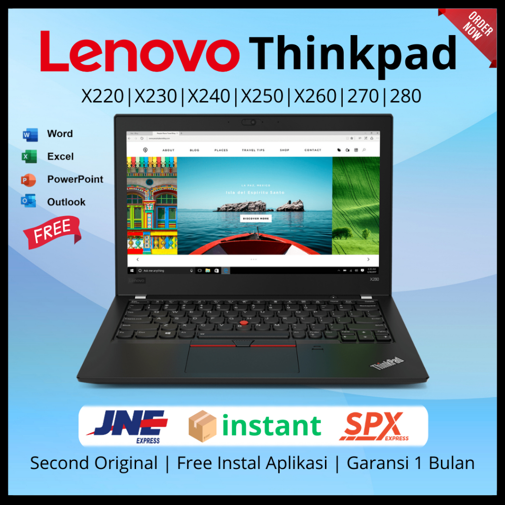 Lenovo Thinkpad Series X220 X230 X240 X250 X260 X270 X280 Second Original