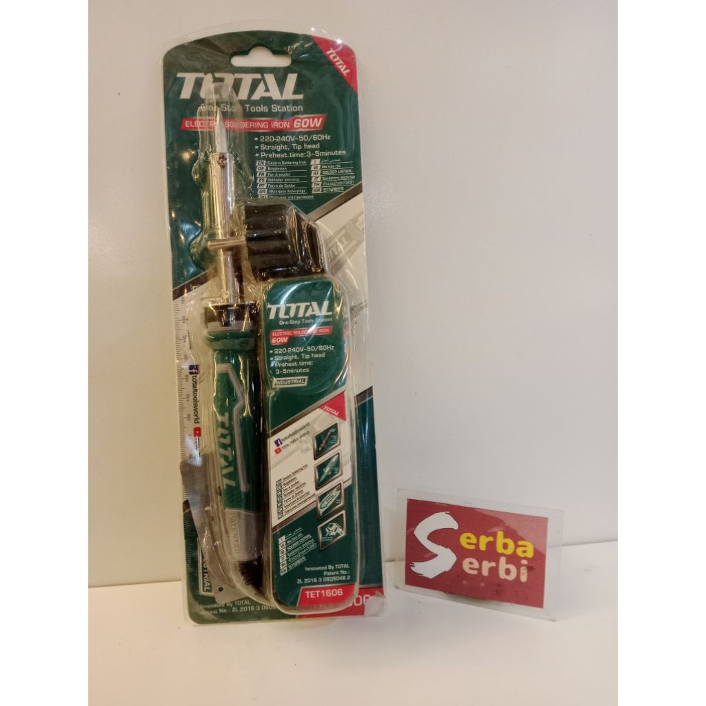 -TET1606 SOLDER TOTAL-Soldering iron elektrik 60w