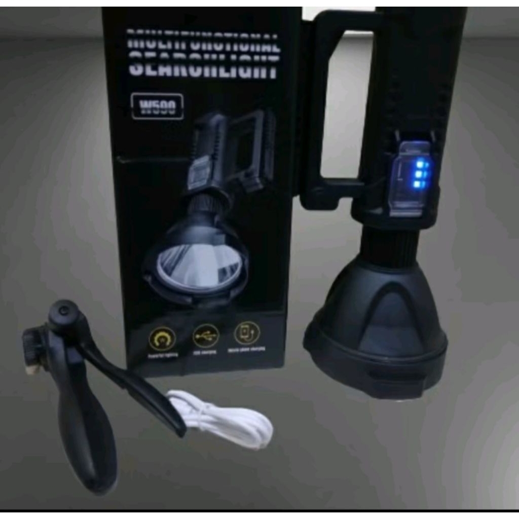 senter sorot bright 9000 lumens Big lamp LEED XHP50 USB CHARGER