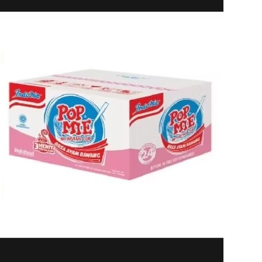 

POP MIE Mie Instan Rasa Ayam Bawang 75gr Jumbo x 24Pcs