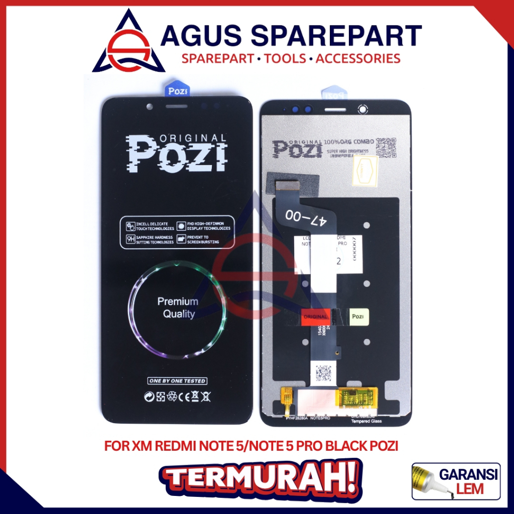 LCD TOUCHSCREEN XIAOMI REDMI NOTE 5 / REDMI NOTE 5 PRO