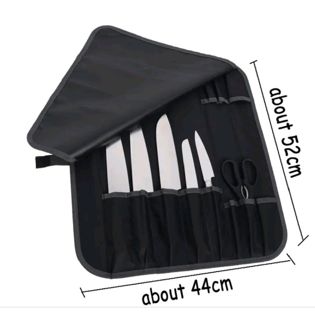 Tas pisau panjang, tas pisau set dapur model jingjing