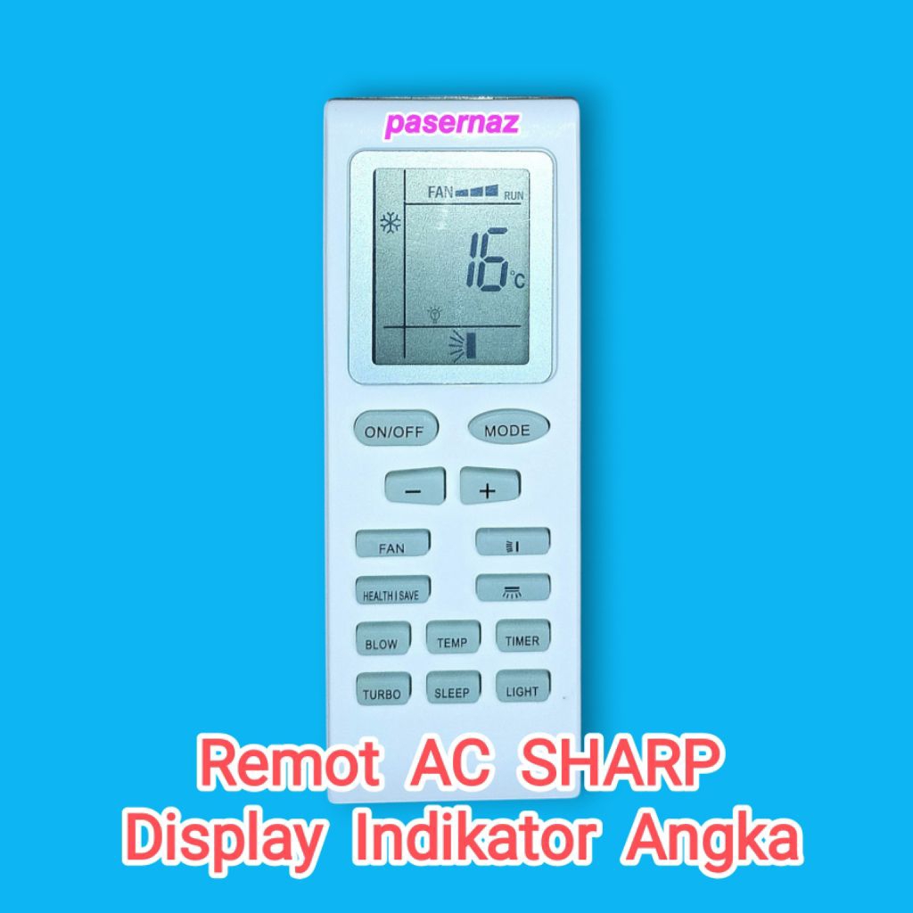 AC SHARP | Remot AC SHARP | AC Sharp Type KCY | AC Sharp Type NCY  | AC Sharp Type UCY | Remot AC | 