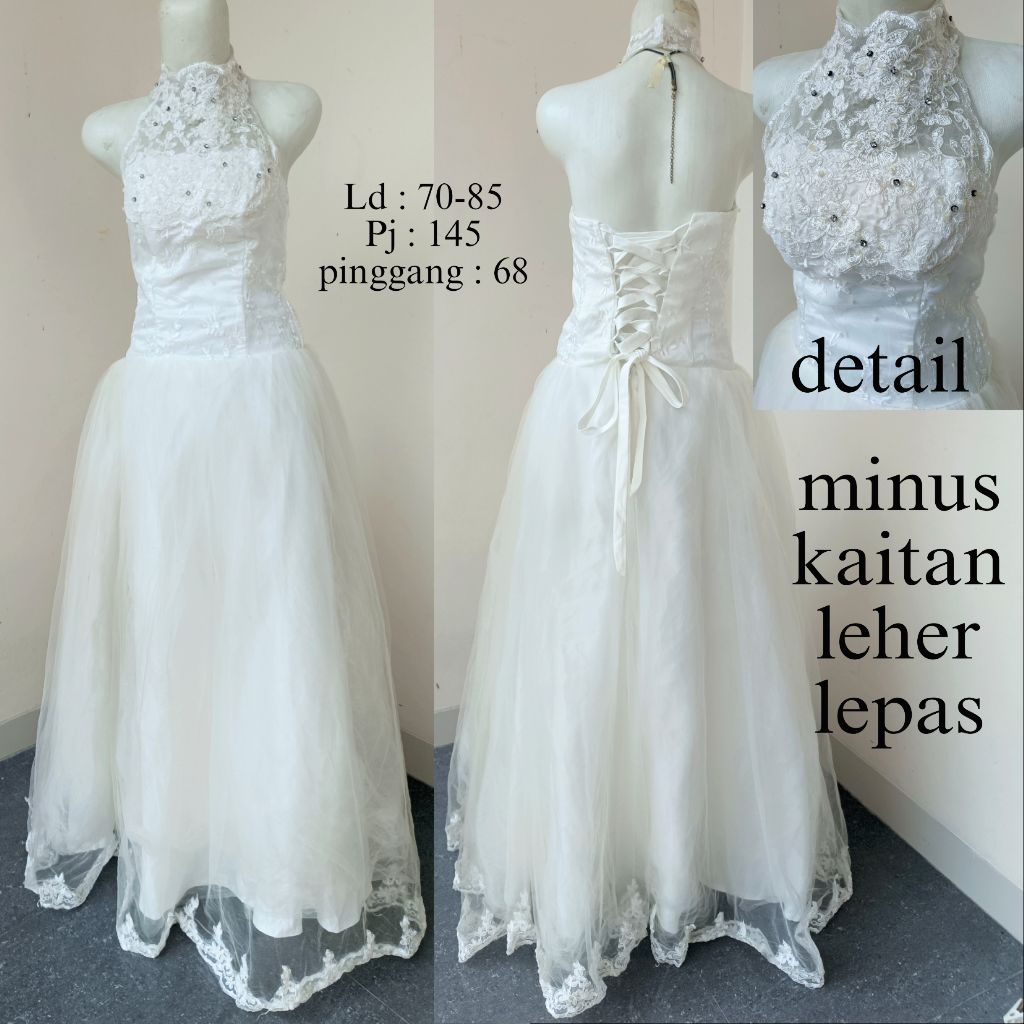 BAJU WEDDING DRESS WEDDING BAJU NIKAH BAJU PESTA