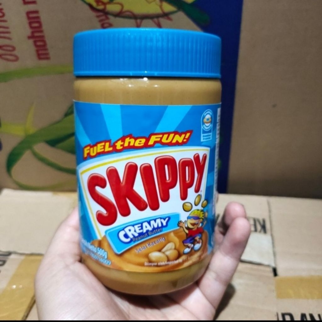 

skippy peanuts butter 500 gram / skippy peanuts butter 500 gram / selai kacang peanuts butter skippy 500 gram