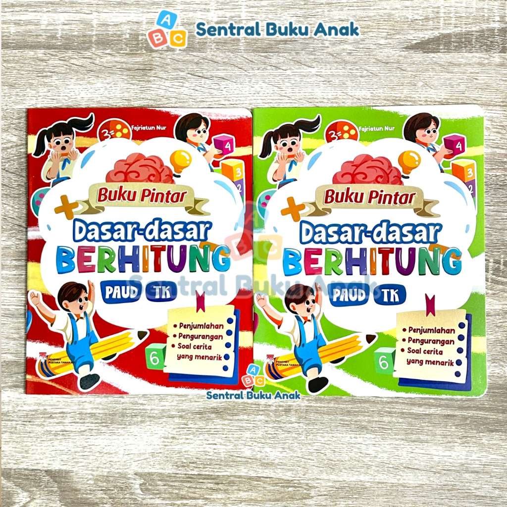 Buku Pintar Dasar-Dasar Berhitung untuk Anak PAUD TK - Buku Matematika Dasar