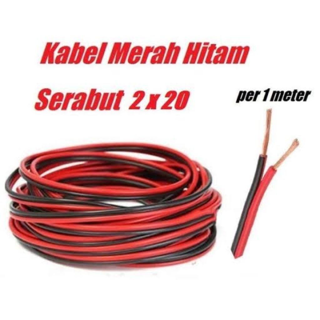 KABEL MERAH HITAM