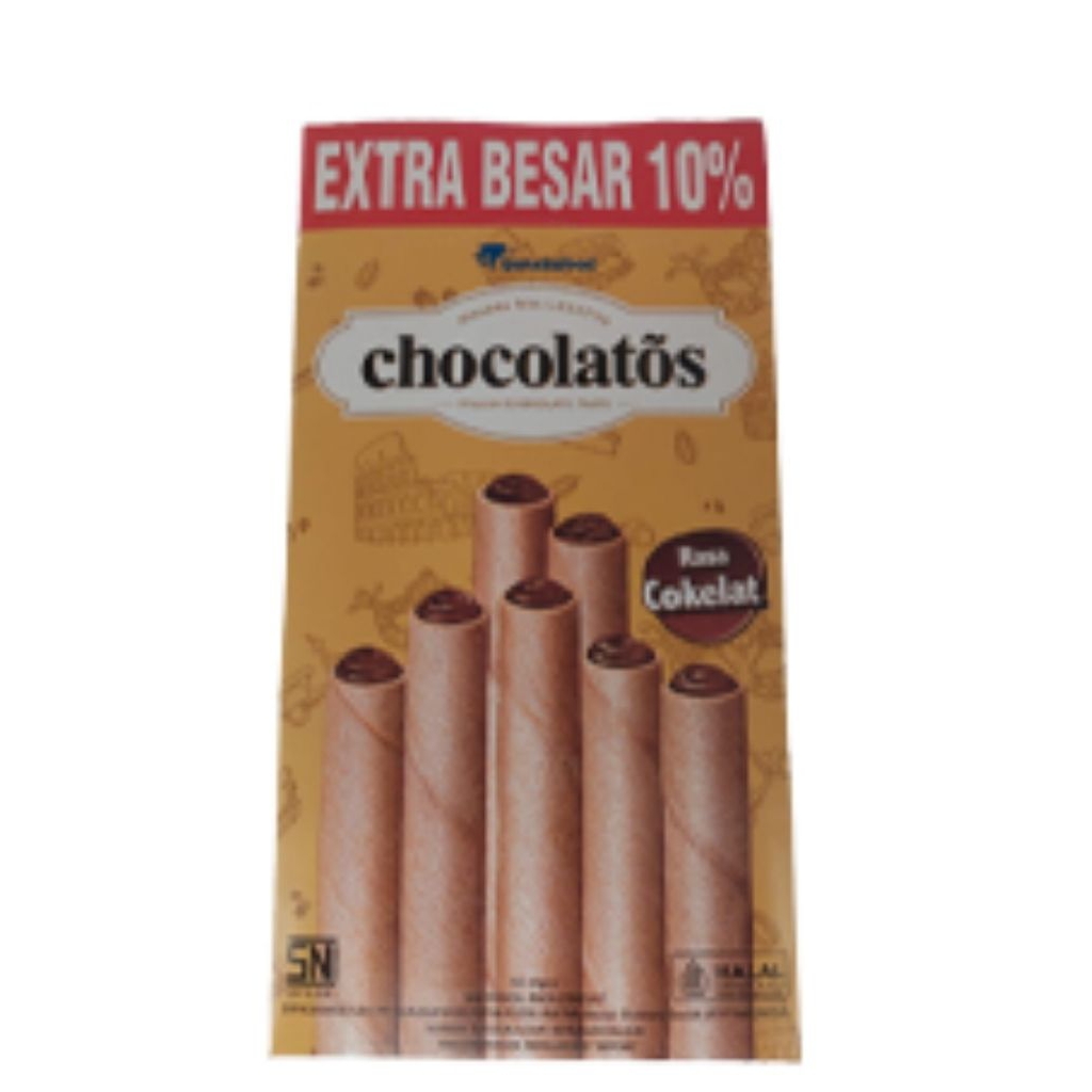 

SNACK - Chocolatos Grande Coklat/ Dark dan Keju isi 24x 14g