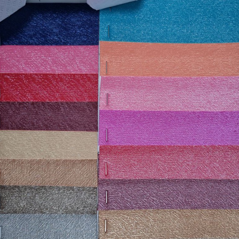 KODE W38C 1YARD PER WARNA Kulit Sintetis  Botega  Prada Teiga Hujan Metalik