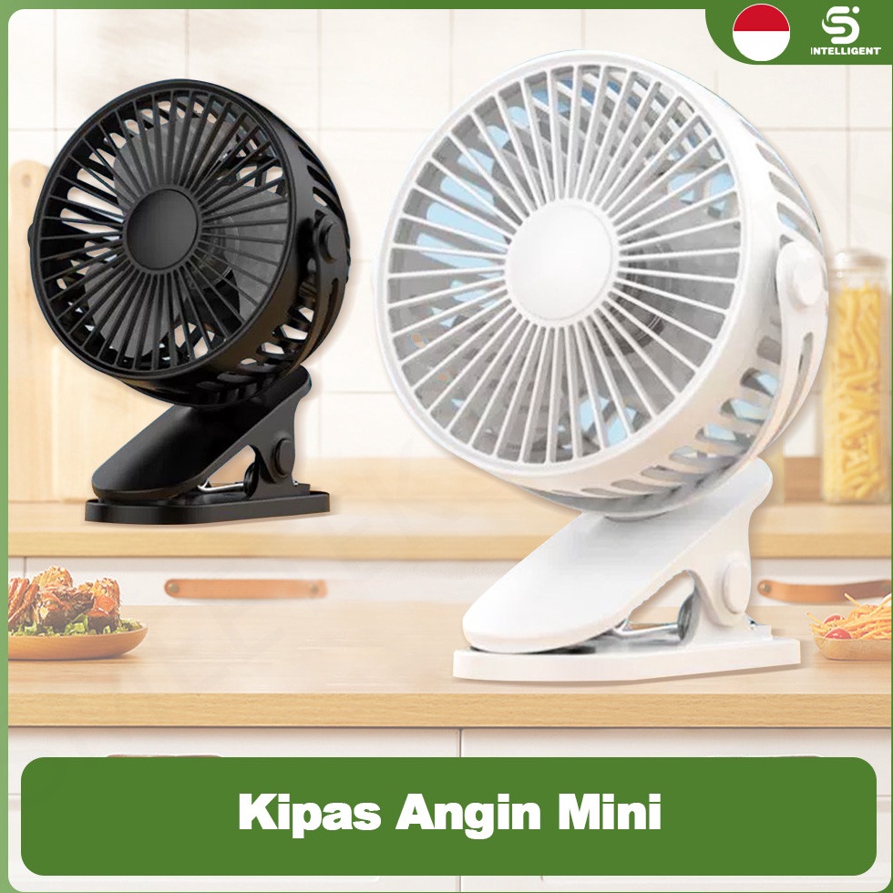 KODE F59F Kipas Portable Kipas Angin Duduk Meja Mini Fan Isi Ulang USB Kipas Angin Kecil Portabel