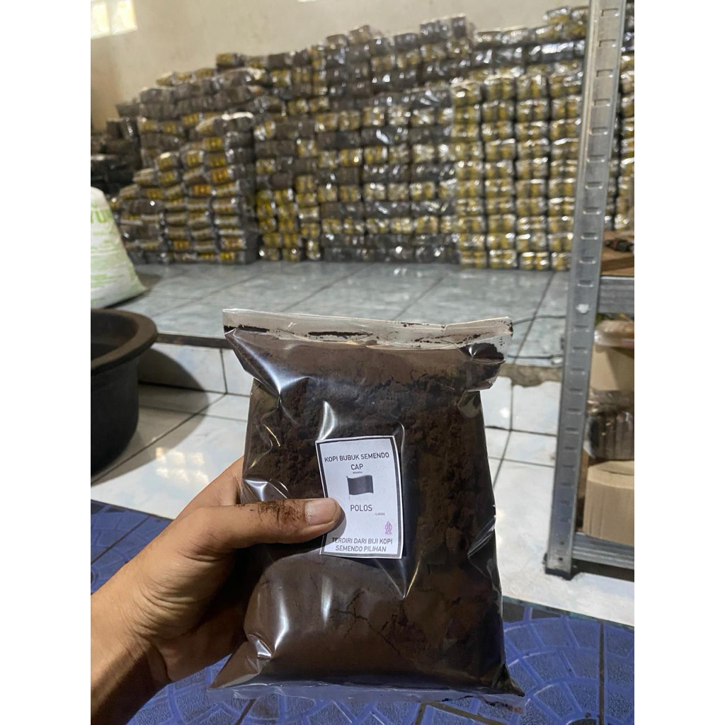 

(KOPI HEMAT RASA MANTAP 1/2kg 13rb) KOPI BUBUK SEMENDO CAP BENDERA POLOS