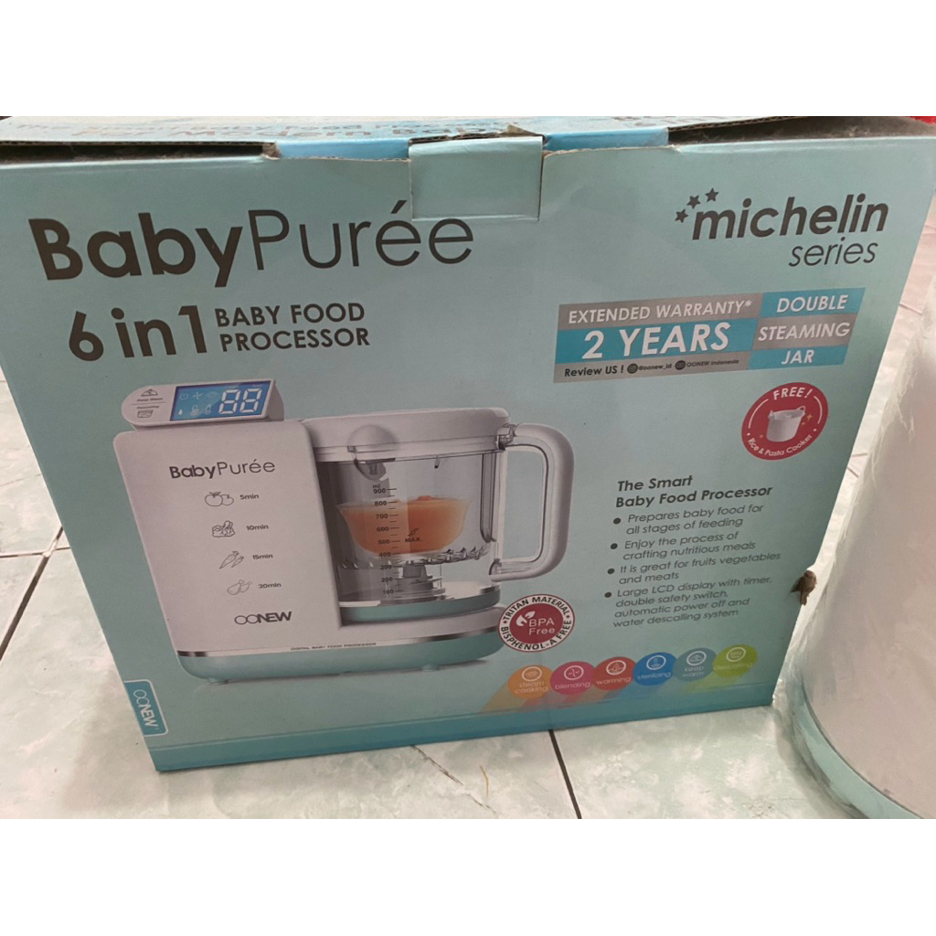 OONEW-6in1BABYFOODPROCESSOR-MICHELIN SERIES
