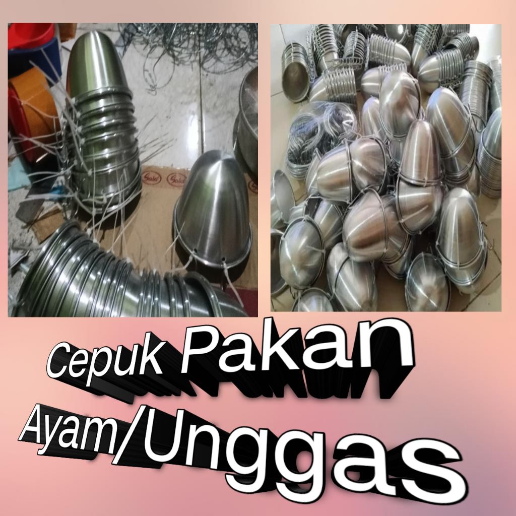 Cepuk Pakan Ayam/Unggas
