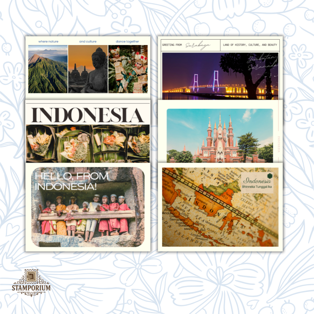 

STAMPORIUM | Kartu Pos / Postcard | Indonesia