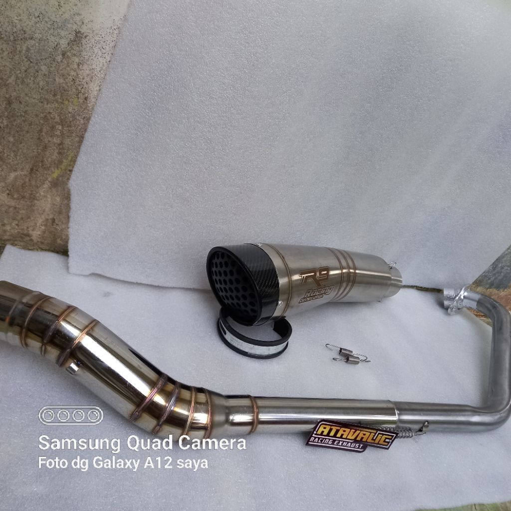 Knalpot Racing R9 H2 Full Set Cbr250r Thailand Cbr150r k45lokal Cbr150r Facelift Cbr150r Thailand Cb