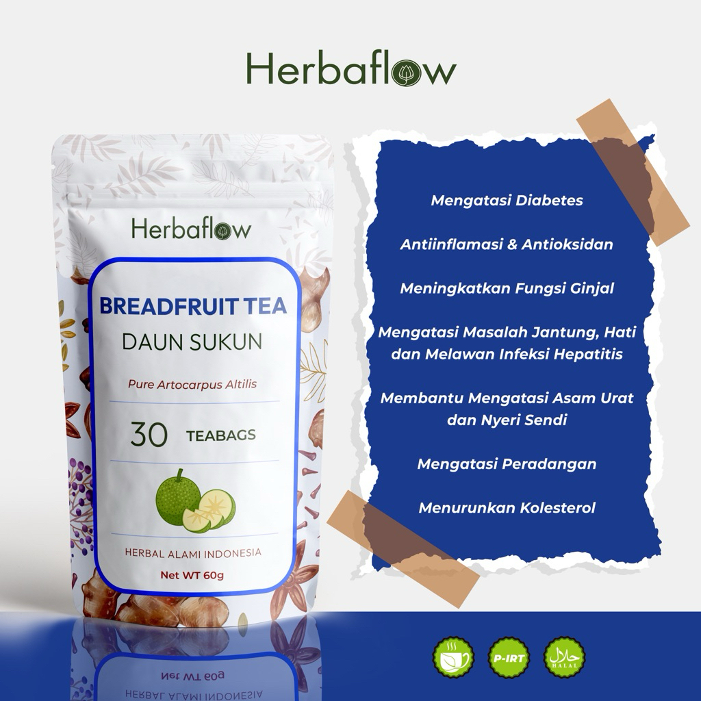 

HerbaFlow - Teh Herbal Daun Sukun
