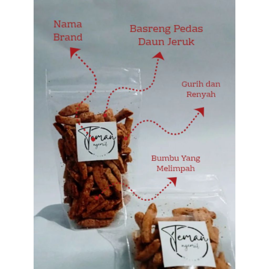 

Basreng Pedas Daun Jeruk