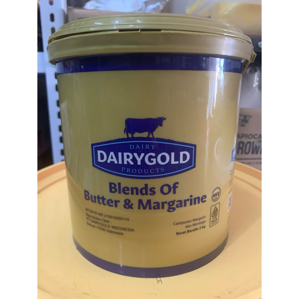 

Dairy Gold Butter 2kg / Butter Blend / Mentega Dairy Gold Butter Blend 2kg