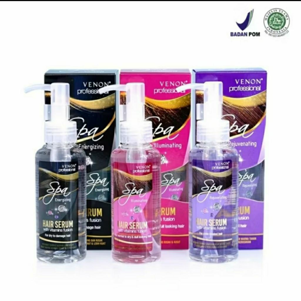 [VENON] HAIR SERUM/ SPA SERUM/ VITAMIN FUSION/ VITAMIN RAMBUT VENON