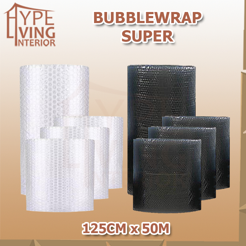 

[HYPE LIVING] Bubblewrap 2,9KG Kebutuhan Packing Kemasan Super Termurah/125CM X 50M