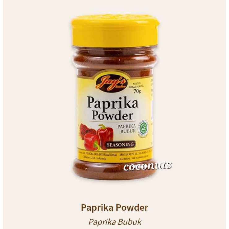 

Jays Paprika Powder / Jays Paprika Bubuk 70gr