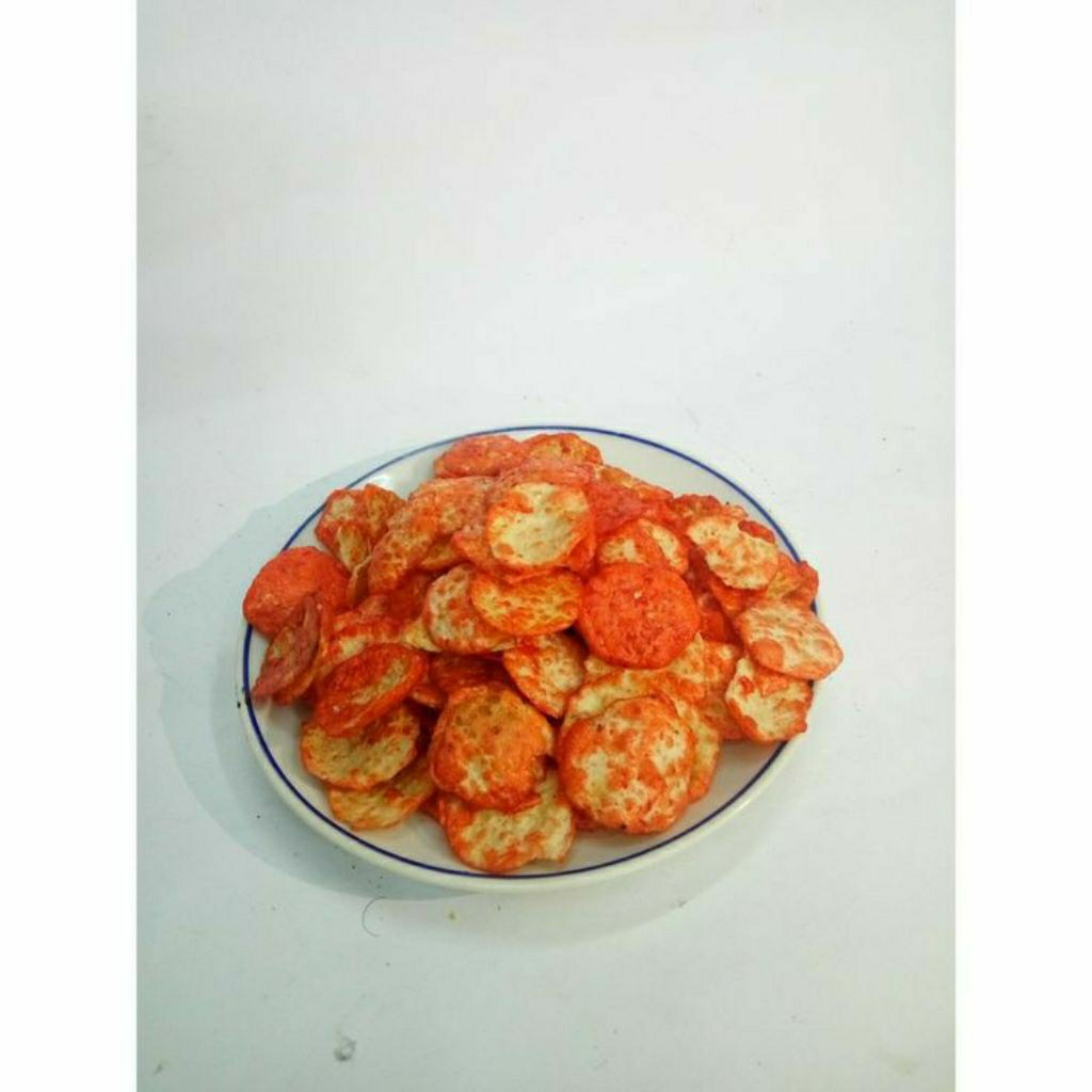 

Keripik Opak Mini Singkong Pedas Manis Renyah 250gr