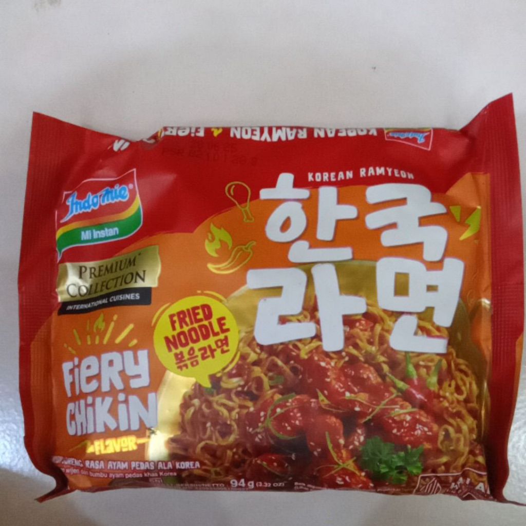 

Indomie Mi Instan Korean Ramyeon Fiery Chikin Flavor 94gr