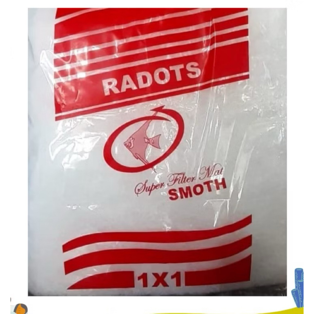 Dacron Busa / Kapas (1mx1m) Kapas filter aquairum Radots Super 1x1 Meter