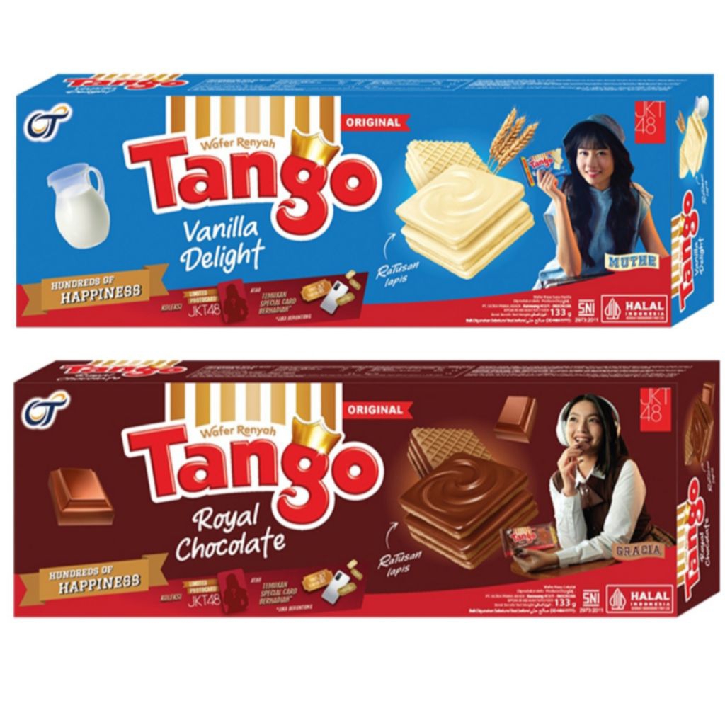 

RAMADHANSALE TANGO WAFER 133 GR VANILLA COKLAT