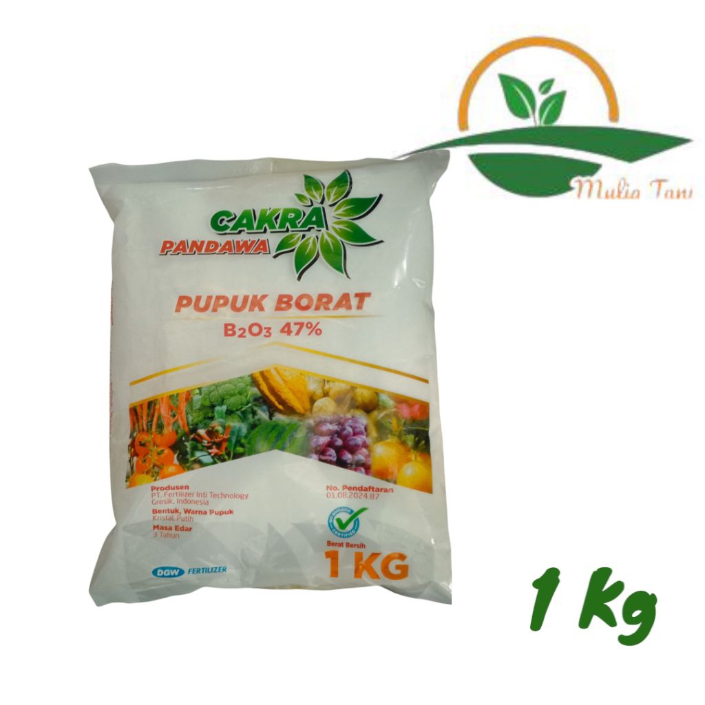 Pupuk Borat Pupuk Boron 1kg B2O3 47%