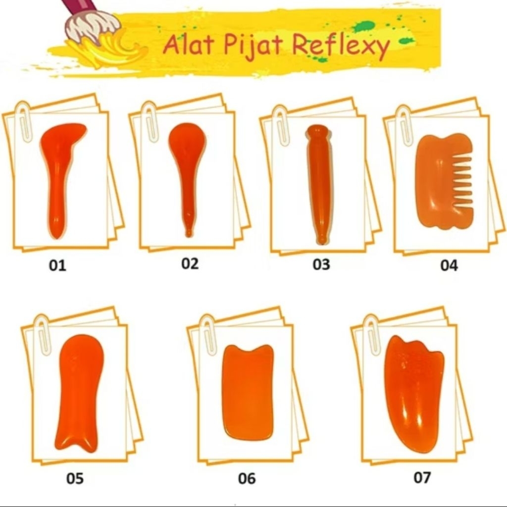 Alat Kerokan Badan | Kerikan Badan | Alat Terapi Pijat Badan