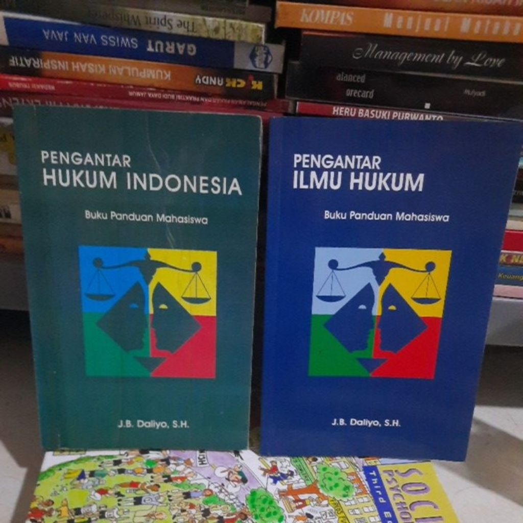 PENGANTAR HUKUM INDONESIA DAN PENGANTAR ILMU HUKUM - J.B DALIYO S.H