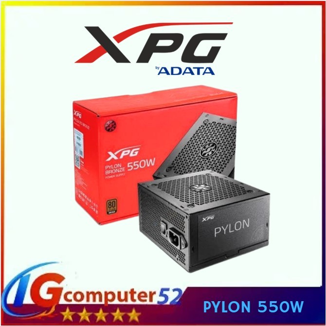 Power Supply ADATA XPG Pylon 550 Watt 80+ Bronze PSU