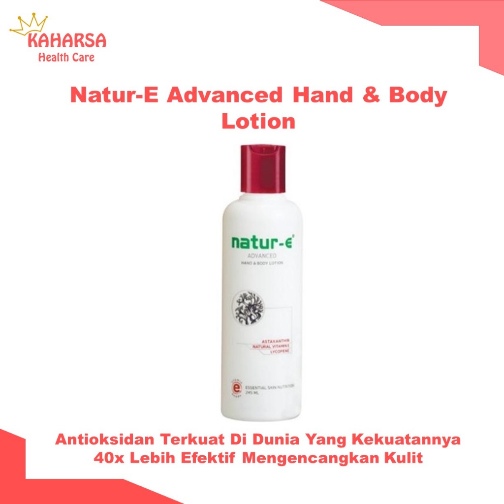 Natur-E Advanced Hand & Body Lotion/Hand body Natur E