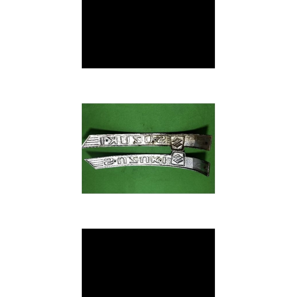 Emblem tangki suzuki fr80 fr 80 original 2nd lepasan motor