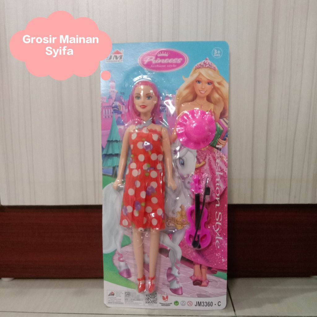 Mainan Barbie Anak / Boneka Barbie Lucu / Barbie baby