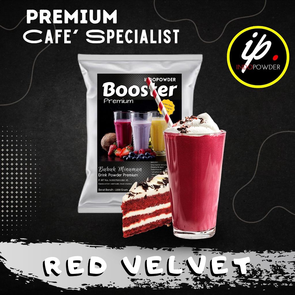 

IP Jakarta - Bubuk Minuman PREMIUM Rasa REDVELVET 1Kg Untuk Cafe, Waralaba & Usaha Minuman Kekinian