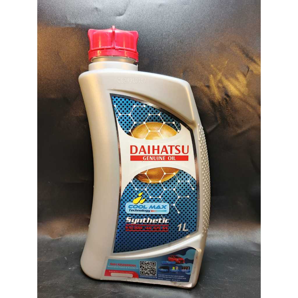 OLI DAIHATSU GENUINE 10W-40 UNTUK 1 LITER SYNTHETIC