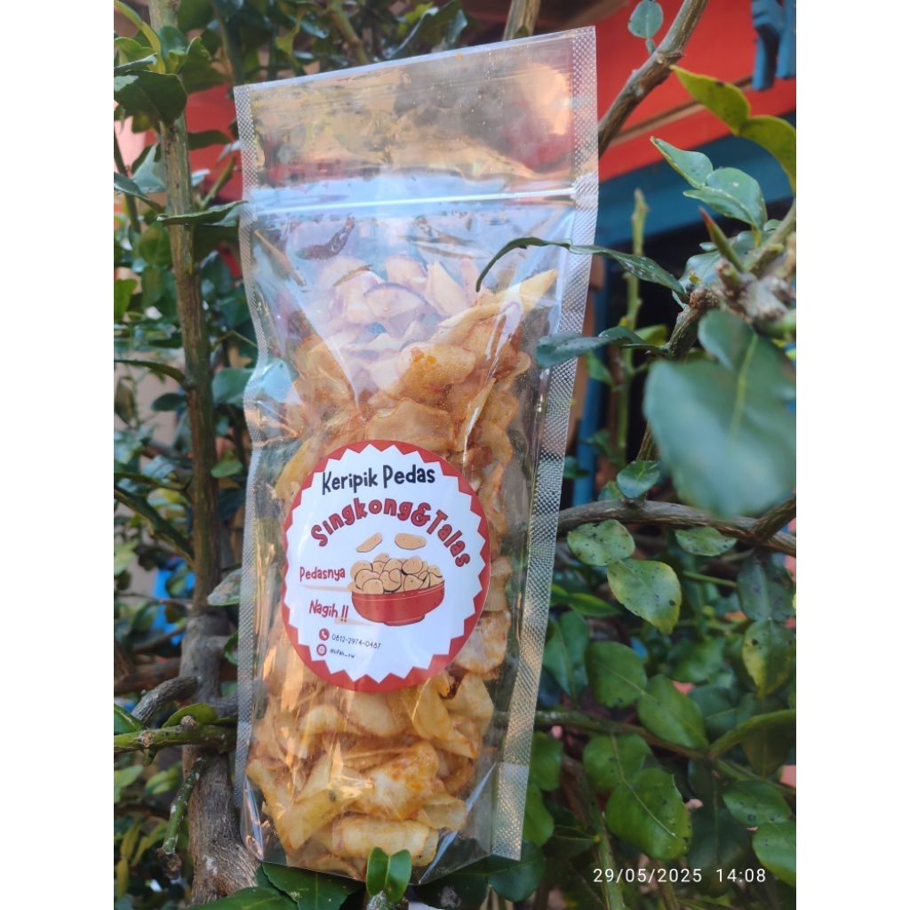 

kripik singkong pedas