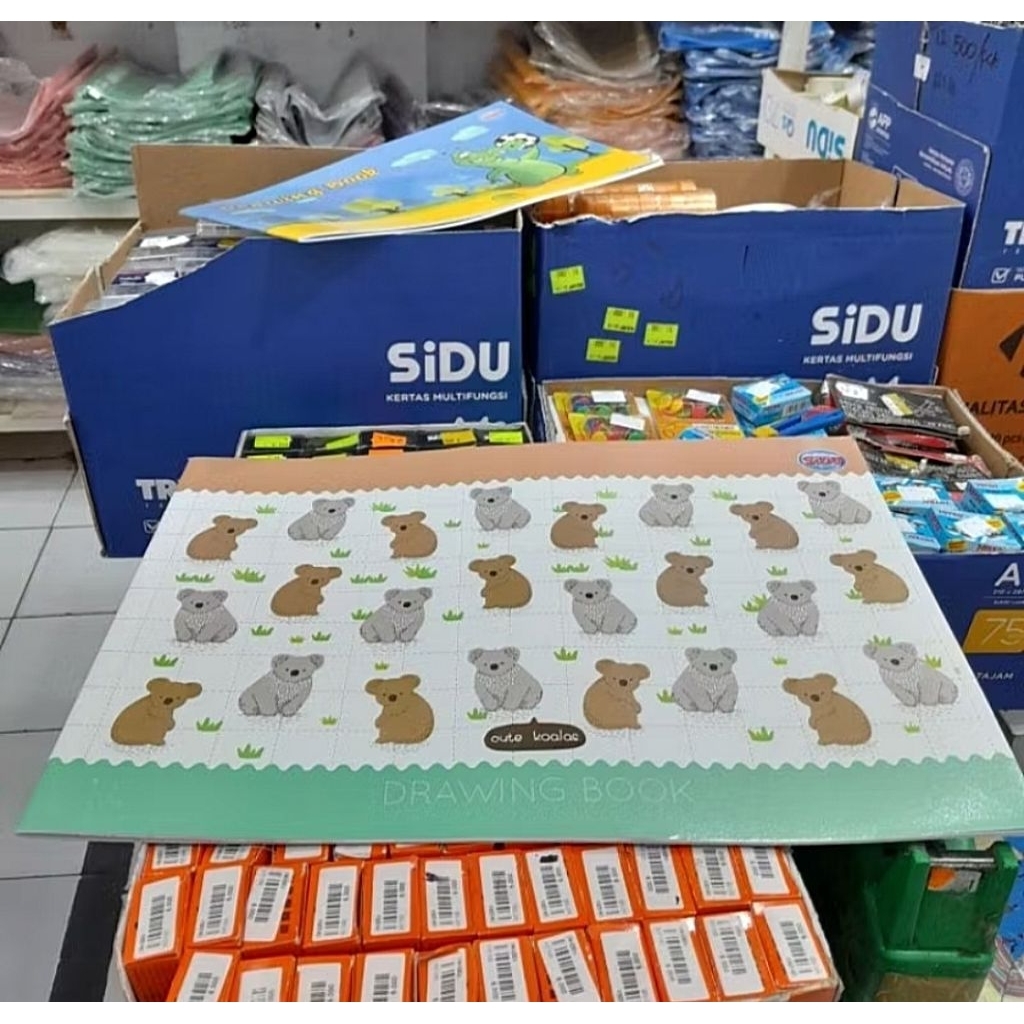 Buku gambar SIDU Ukuran A3 / Buku gambar murah meriah/ Buku gambar PROMO