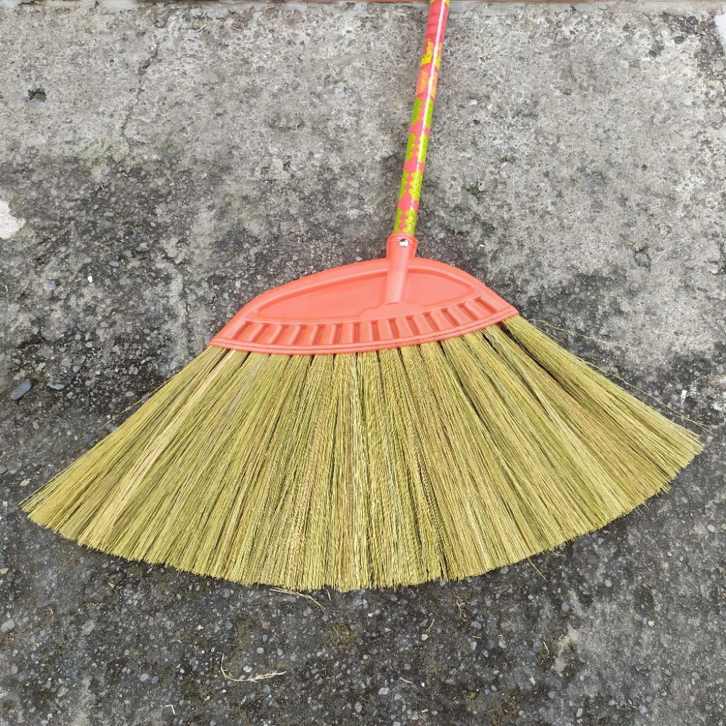 Sapu lantai/ sapu ijuk/ sapu rayung/ Sapu ijuk gagang kayu Murah Meriah